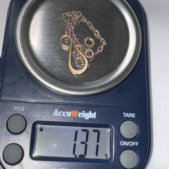 8" Long Sterling Silver Figure 8 Bracelet - Picture 5 of 12